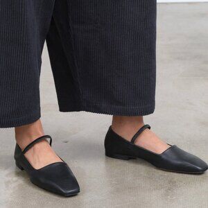 ATP ATELIER Petina Nappa Mary Jane Flats Sz EU41/US11